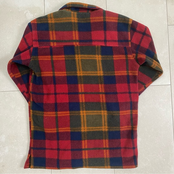 Fleece Plaid Button Up Shirt - Picture 7 of 7